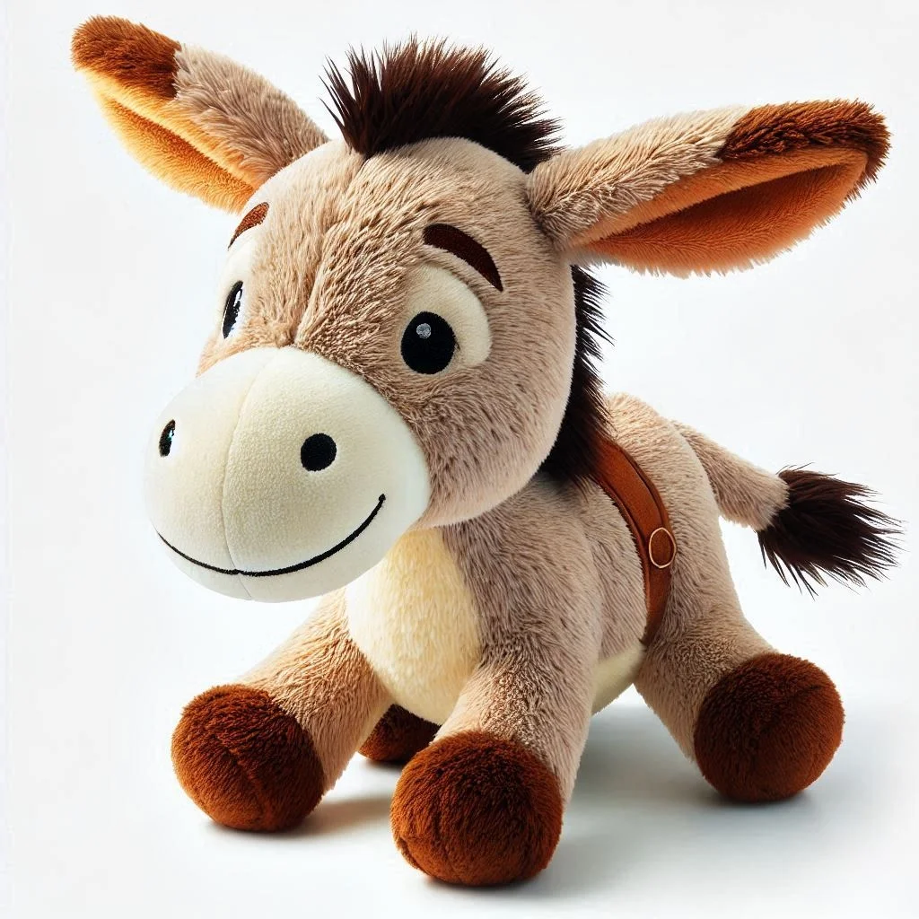 EN71 CE Factory Direct Custom Plush Donkey Wholesale Cheap Stuffed Animal Soft Toy Plush Donkey