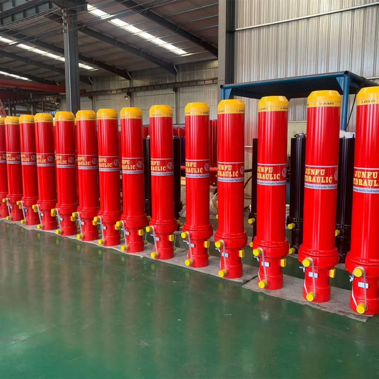 JF Double-Sealed Hydraulic Cylinders for Long-Haul Dump Trucks Zero Leakage