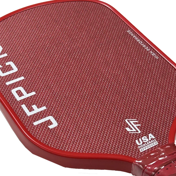 USAPA Approved 10mm Raw Graphite Titanium Thermoformed Composite Pickleball Paddle Popular Raw Graphite Paddle