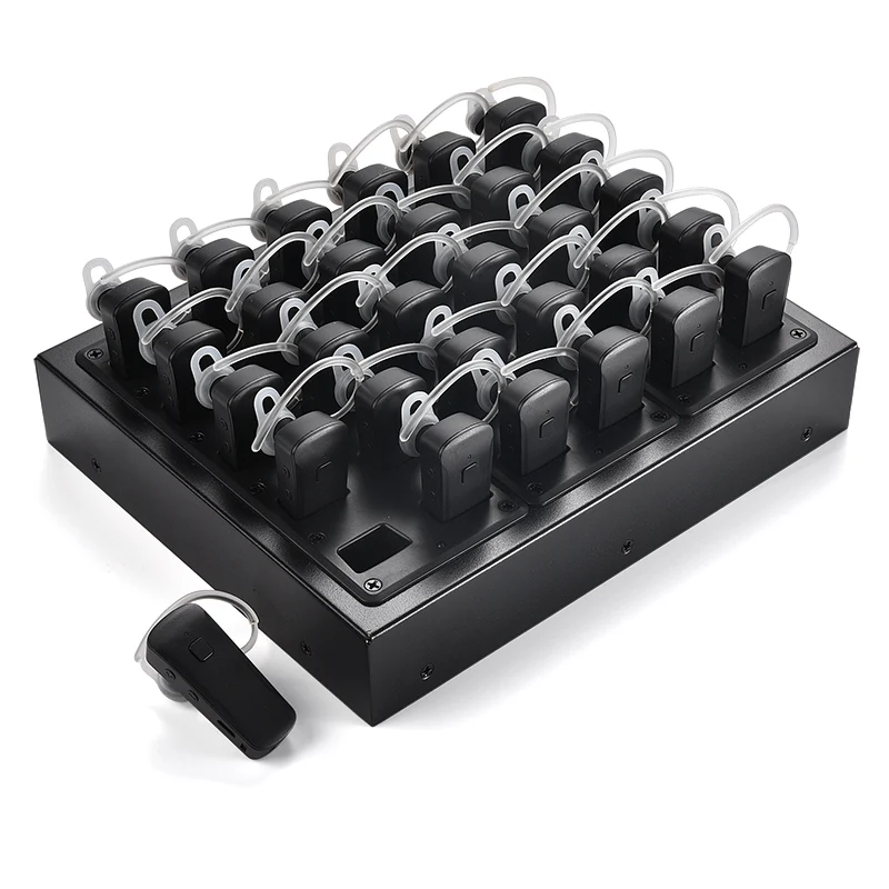 WirelessLinkx Wireless Radio Tour Guide Audio Earphone System for Tour Explanation Communications Meeting