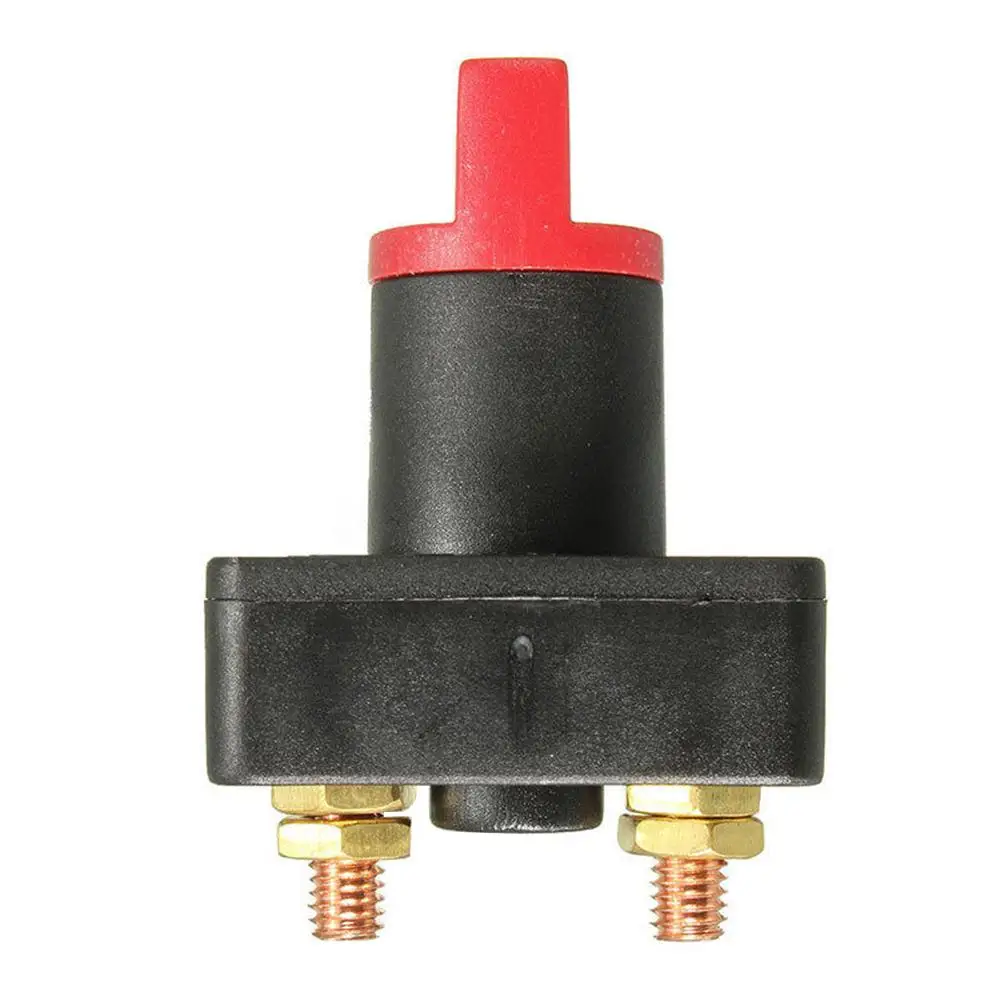 Cuque Battery Disconnect Switch 12V-60V 300A Car Battery Isolator Switch Universal Automotive Battery Isolator Kill Switch Alloy Master Power Cut Off Switch for Flash Chassis Lamp Fog Lamp Top Lamp 