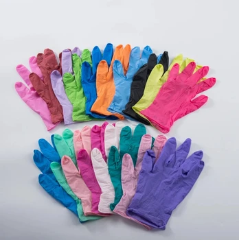 Auto Repair Tattoo Parlor Beauty Parlor Kitchen Cleaning Firm Disposable Gloves Nitrile Gloves