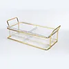 Single-layer wrought iron storage box