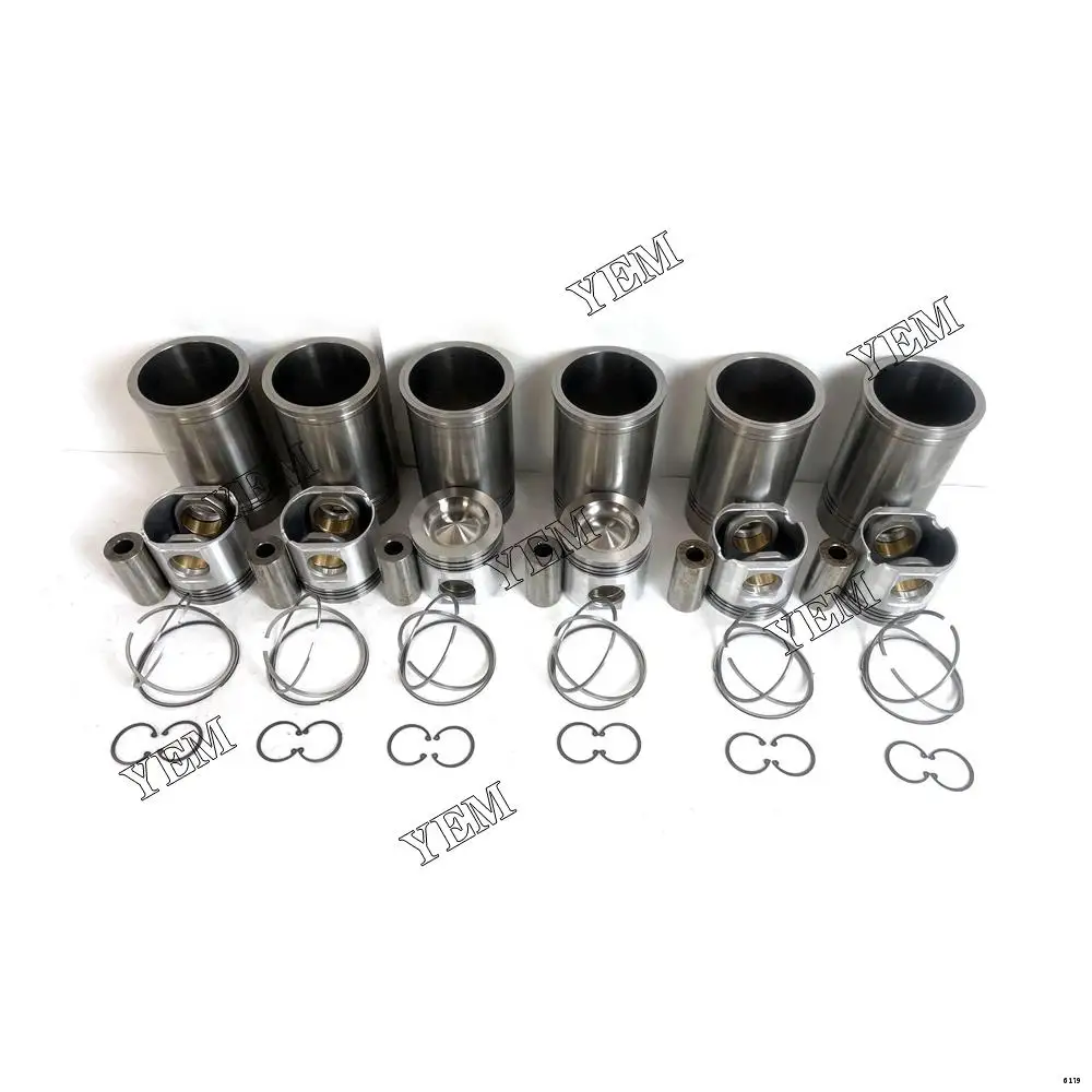 3406 Engine Liner Kit With Piston Rings Set for Caterpillar