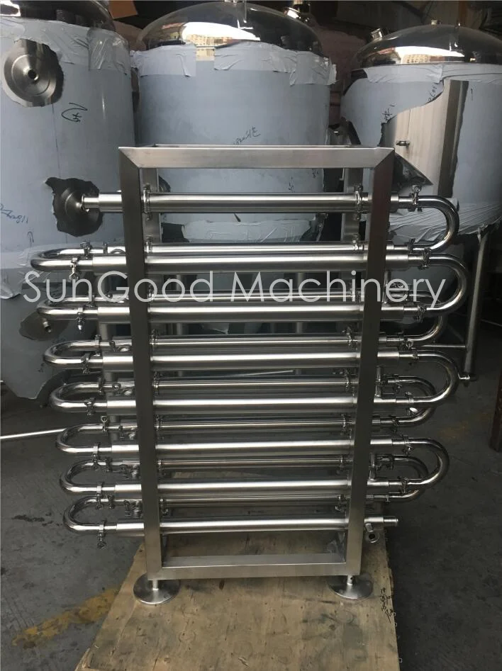Stainless Steel Counterflow Wort Chiller Tube In Shell Heat Exchanger