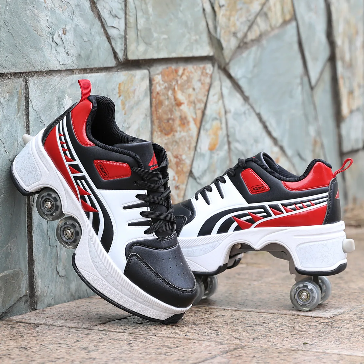 Deformed Shoes and Roller Skates For Adults Wholesale 4 Wheels Skate Shoes