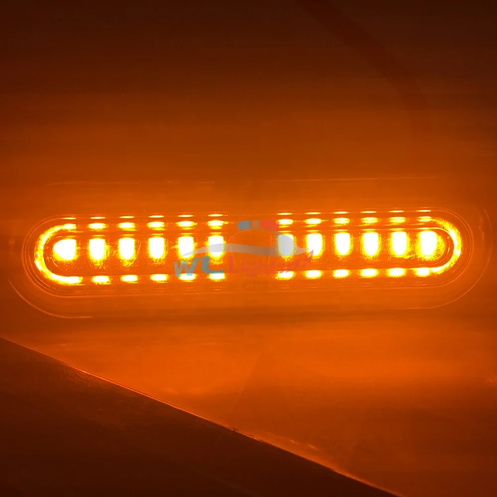 
Светодиодная мотоциклетная автомобильная лампа GDWLLIGHTING, водонепроницаемая светодиодная лампа 12 В, белая, янтарная, красная, синяя, ECE R10, автомобильный стробоскоп, светодиодная вспышка 