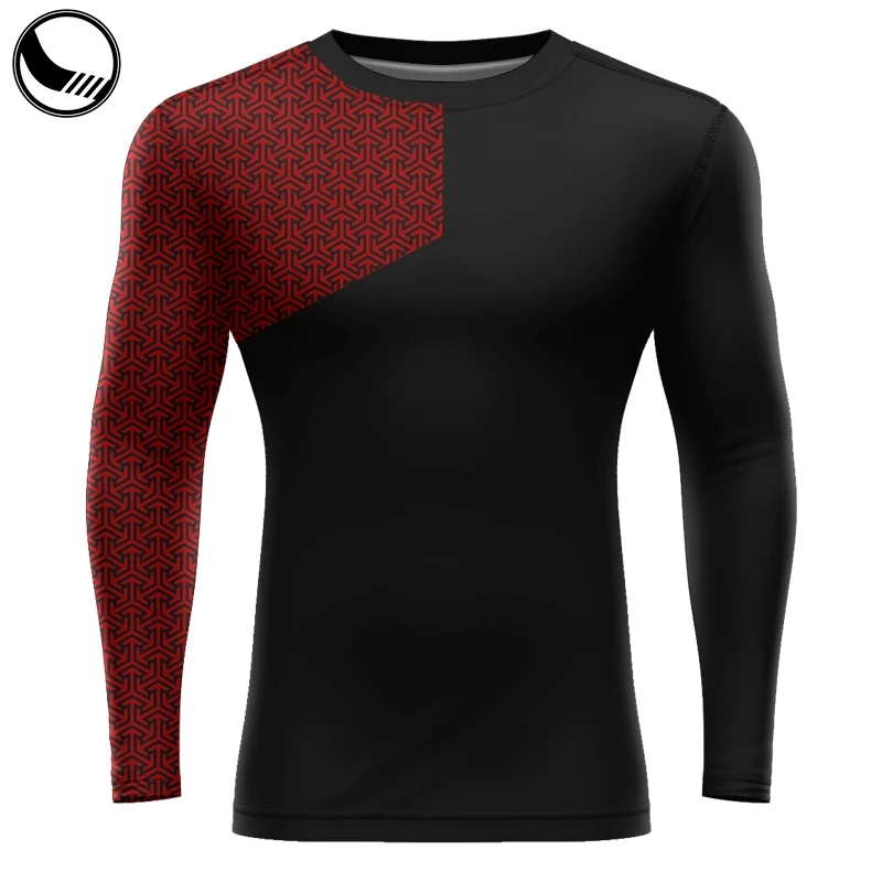 Custom Spandex Jiu Jitsu Men Rash Guard