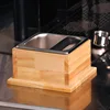 Tamaño pequeño (caja de madera, caja de escoria de acero inoxidable)