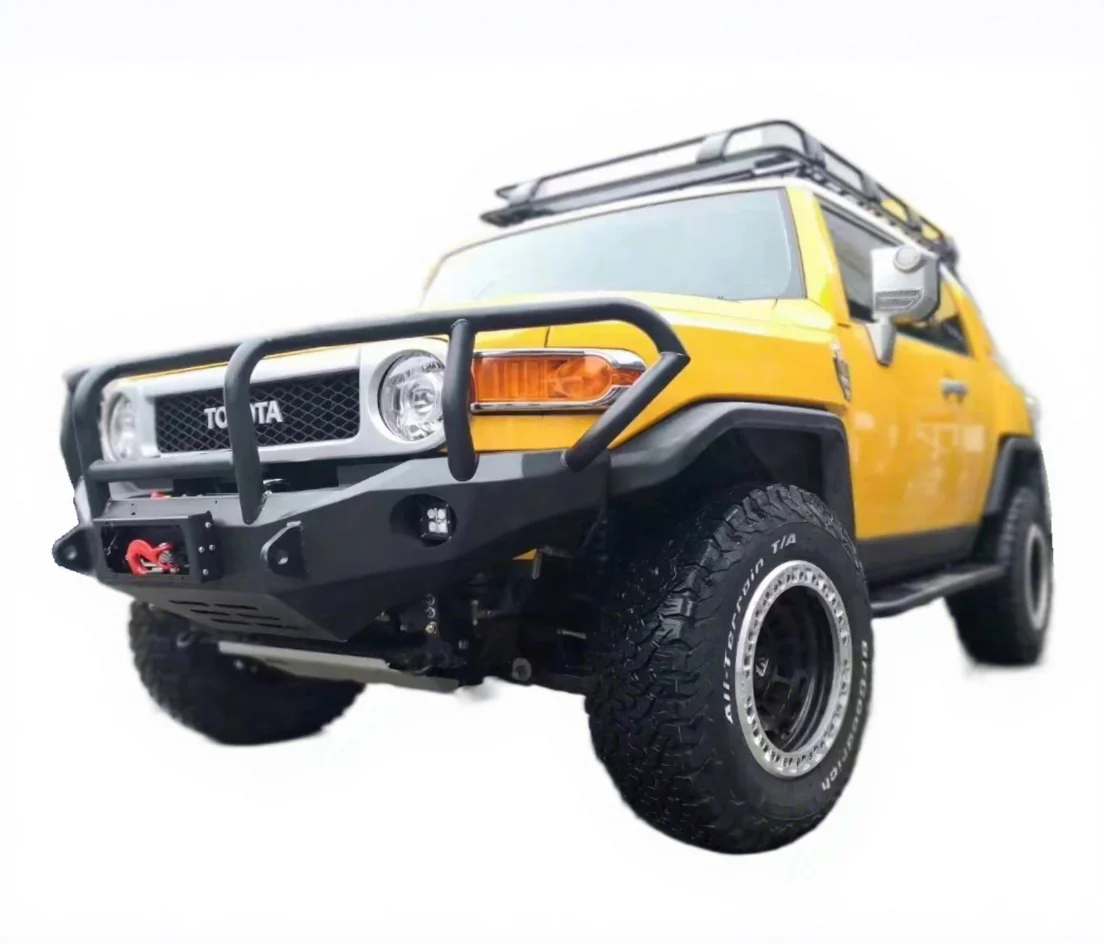 MANx4 オフロード ブルバー フロントバンパー ウィンチバンパー FJ