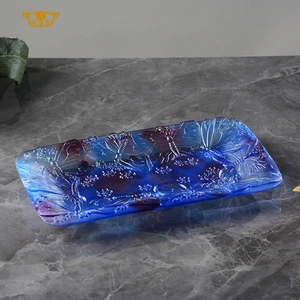 Home Decor Designer Customization With Snack Holder and Decorative Trays Cups Set