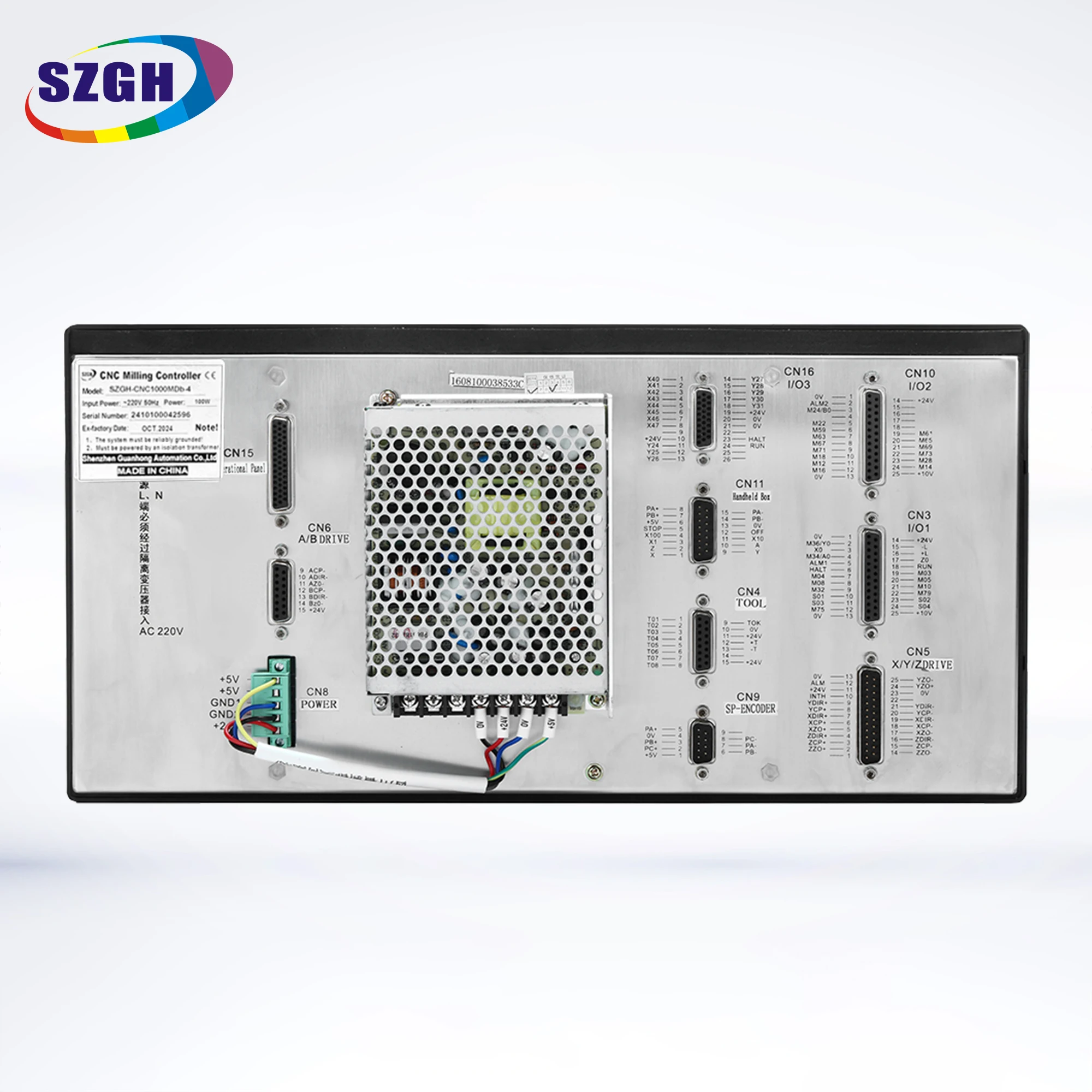 New Modbus Type 5 Axis CNC Milling  Controller for Big VMC Machine Centre Support PLC Ethernet Similar As GSK Motor Controller