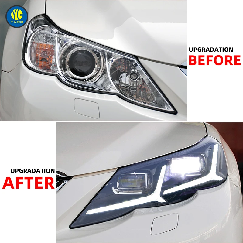YU GUANG for Toyota Mark X Reiz LED Headlights 2010 2011 2012 2013 Upgrade Head Light Front Lamp Car Accessories Headlamp