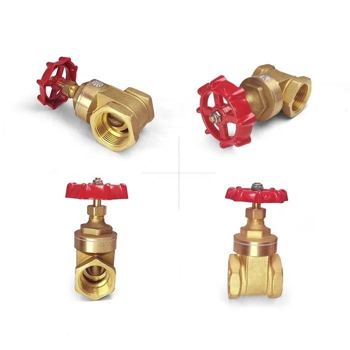 200 WOG Threaded Brass Gate Valve 1inch 2inch
