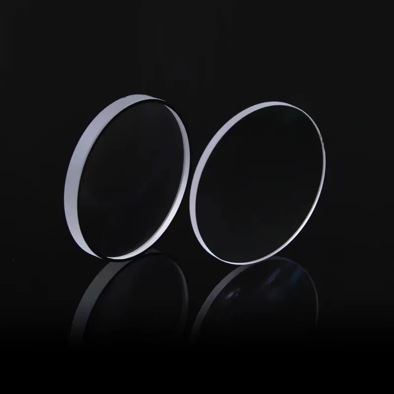 Custom UV IR VIS diameter 75mm glass BK7 CaF2 MgF2 quartz optical window plate