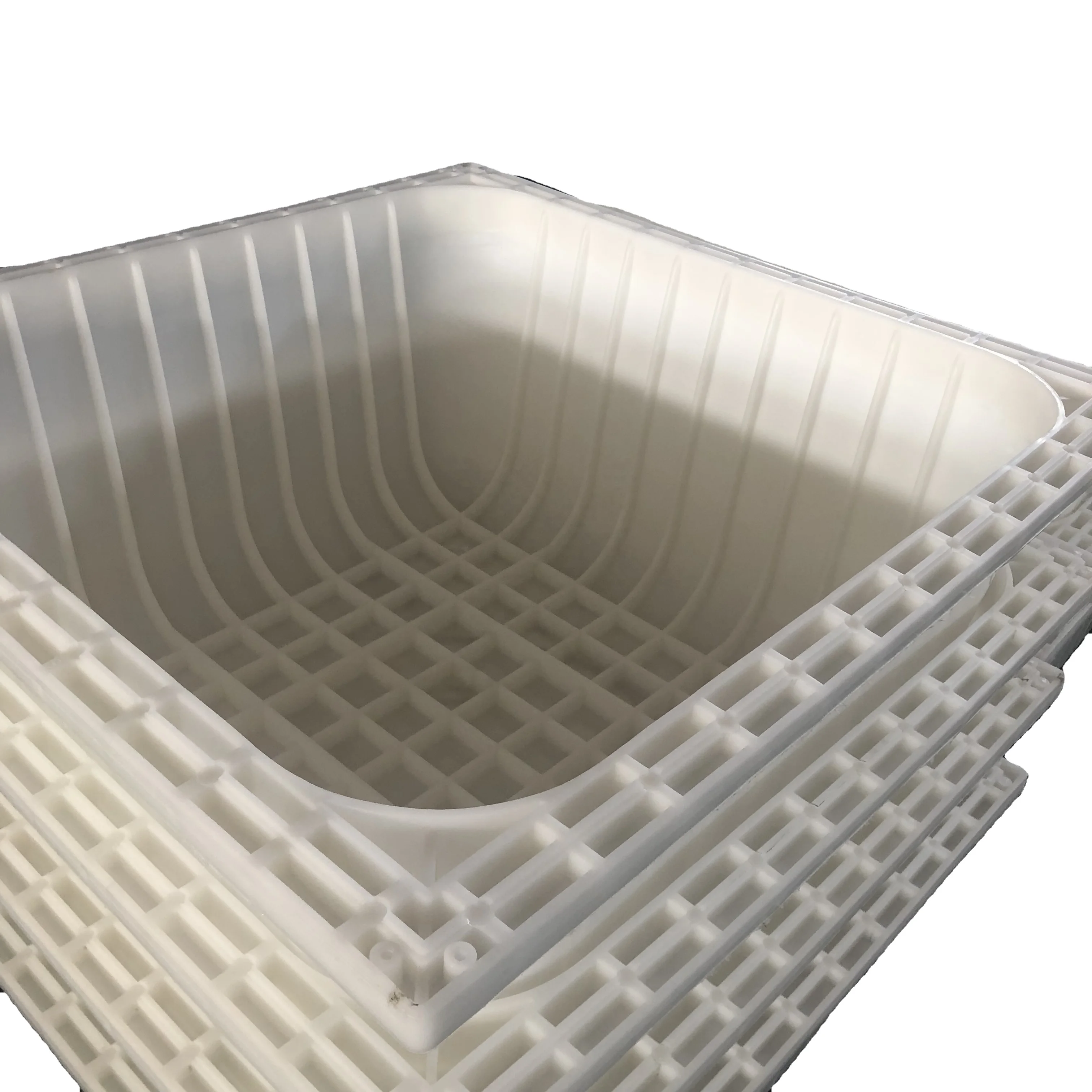KAIXUAN 01 Monolithic Construction Reusable Buildit Foundation ABS Slab Column Plastic Adjustable Concrete Molds for Sale