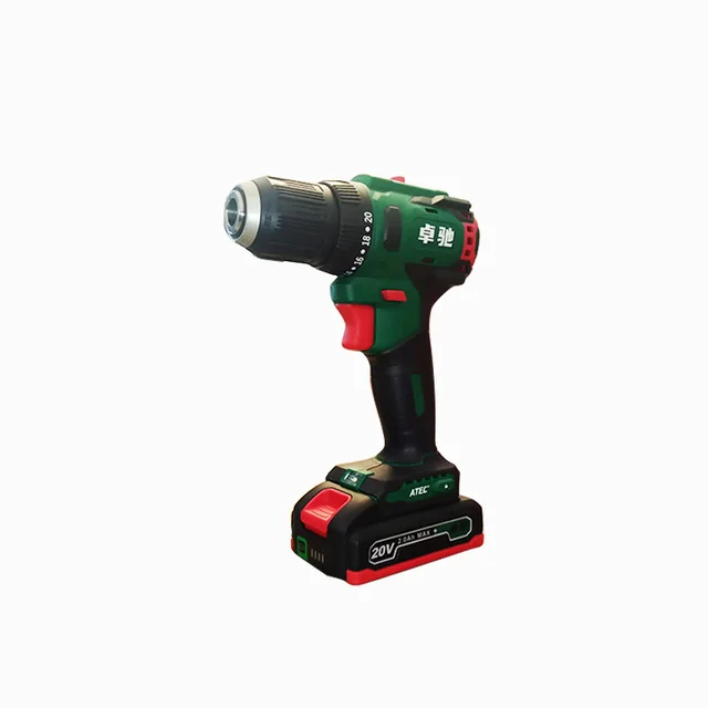 Zhuochi Industrial 20V Brushless Lithium Drill PLD8013 Instant Brake Stop No-Twist Hand Multi-Functional Household Cordless