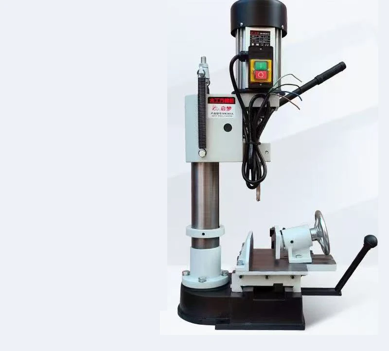 TEBAK Chisel Single Spindle Vertical Slot Mortiser Industrial Mortising Machine for square or Rectangular Mortises