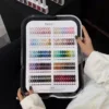 100-color cat eye chart