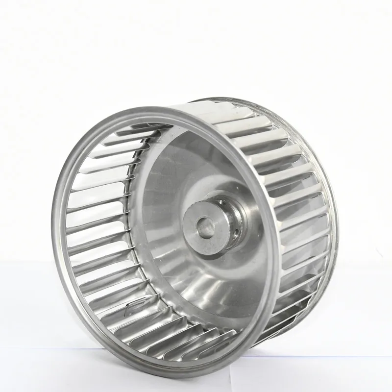 custom long shaft motor wind impeller multi-wing centrifugal fan wheel accessories galvanized sheet