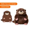 Customized plush Otter