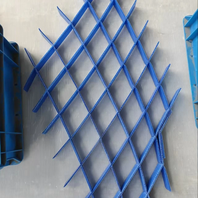 Partition Hollow Board From Yw Corrugated Board Tensile High Strength Foldable Bayonet PP Hollow Board Knife Card Partition