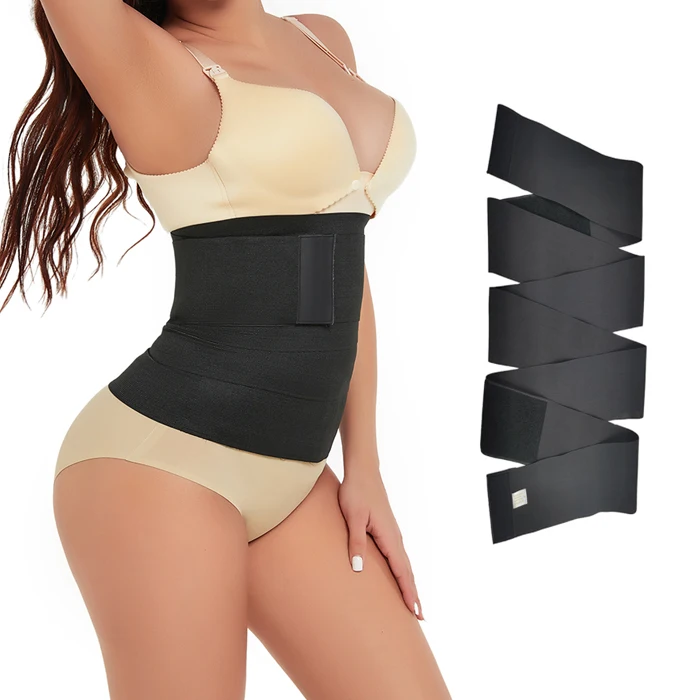 Buy DipNish Waist Belly Belt Elastic Band Flat Belly Abdominal Tummy Body  Shaper Abdomen Support (3 meter) Online at Best Prices in India - JioMart.