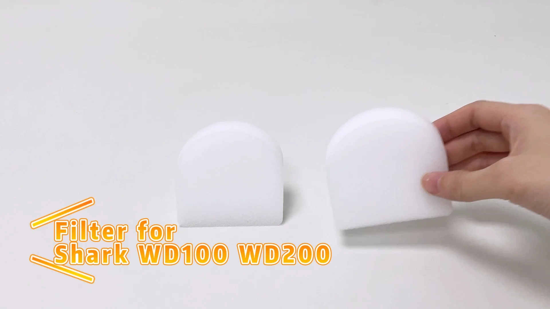 Washable Vacuum Cleaner Foam Filters Replacement For Sharks Wd100 Wd101