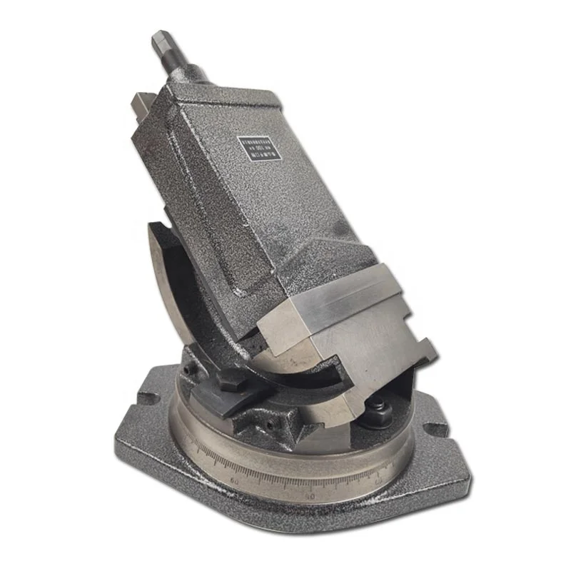 QHK125 тиски для наклонной машины с поворотным основанием/Точные универсальные тиски для фрезерного станка