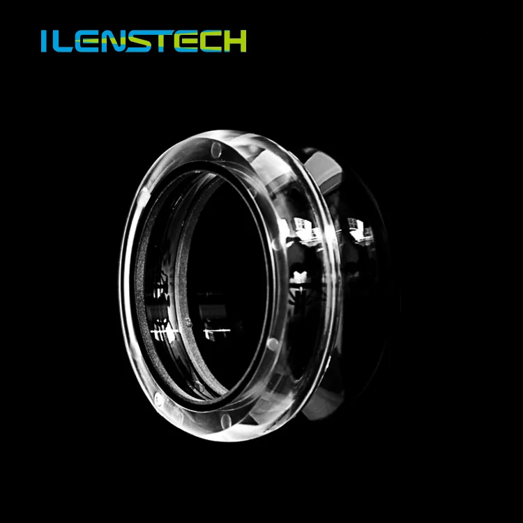 Round Window Lens 360 Degree 68mm Omnidirectional Beam Led Lens for Indoor Lighting