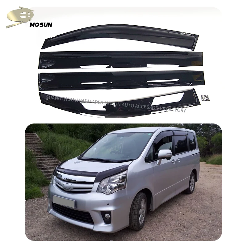 MOSUN Window Visor Rain Guard for Toyota Noah Voxy Esquire R70