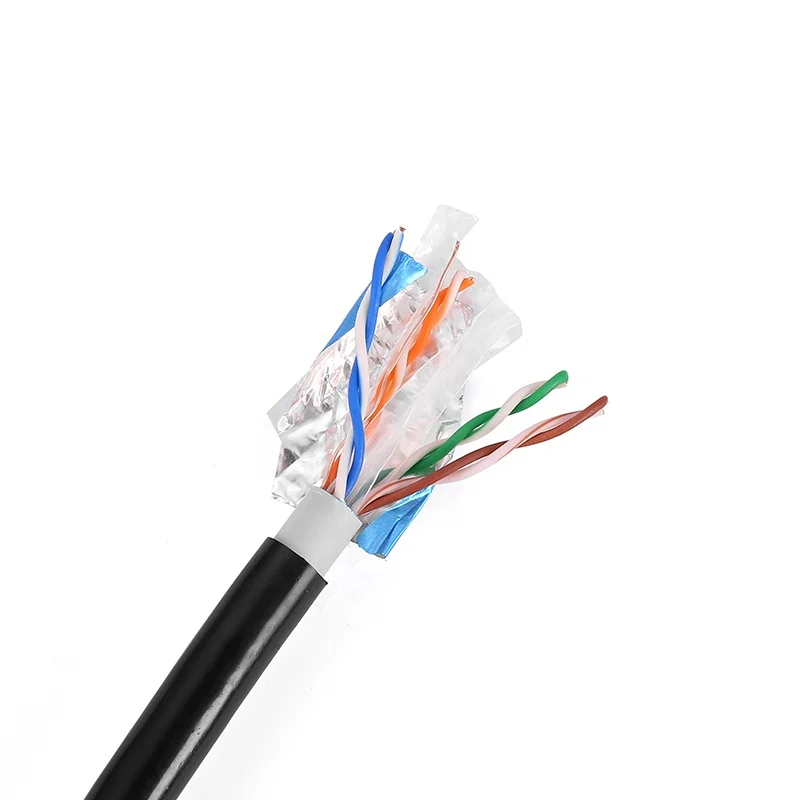CAT6 UTP FTP SFTP Outdoor Network Cable 305m 1000ft 4pr 23awg BC CCA Cat6 Cat6e Cat6a Lan Ethernet Cable Communication Cables
