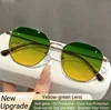 Brown-Night vision glasses