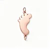 Rose gold Double Hole Pendant