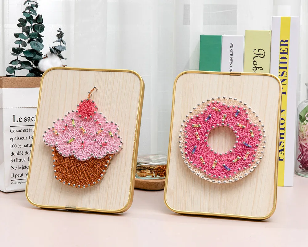 Colorful Handmade String Art Craft Kit - DIY & Education