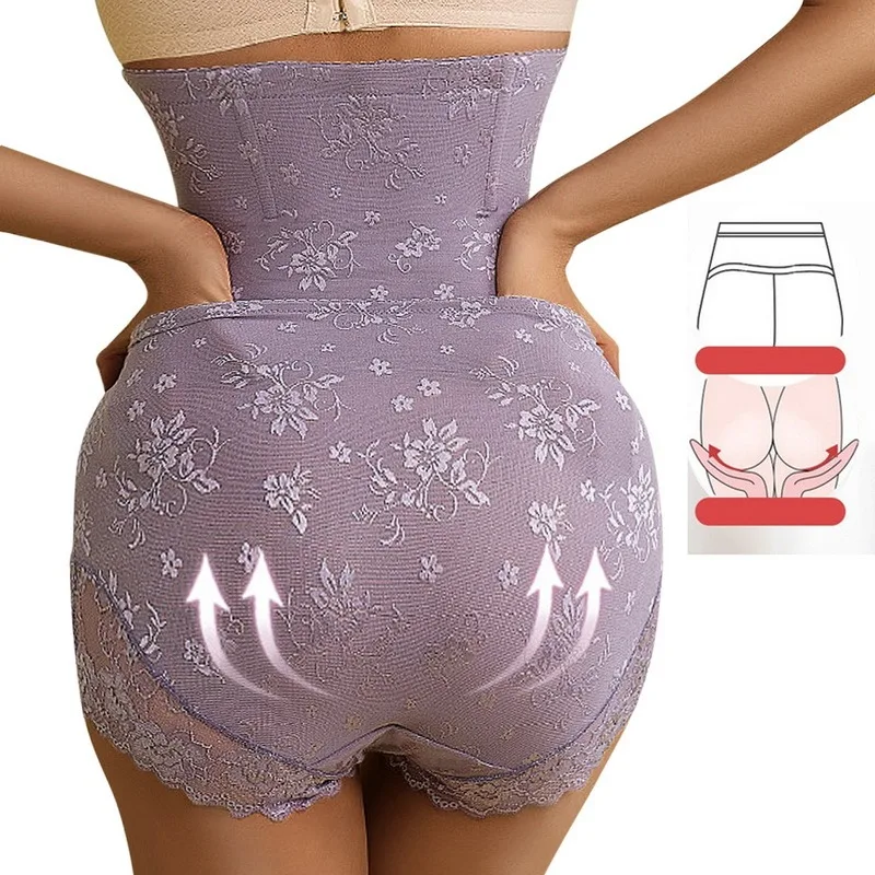 Womens Firm Tummy Control Butt Lifter Shapewear High Waist Trainer