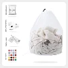 White laundry bag