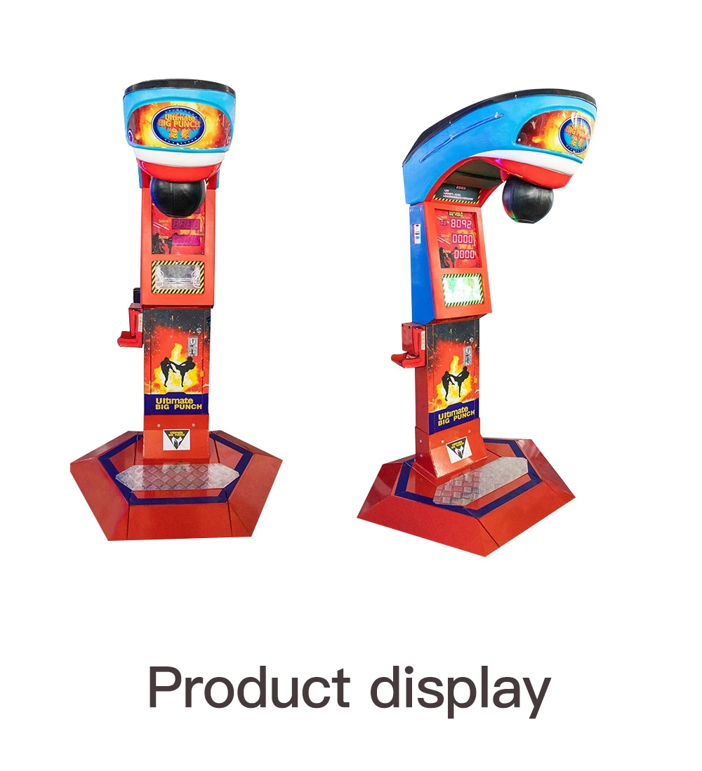 Dragon Fist Coinoperated Force Measuring Machine Boxing Game Machine