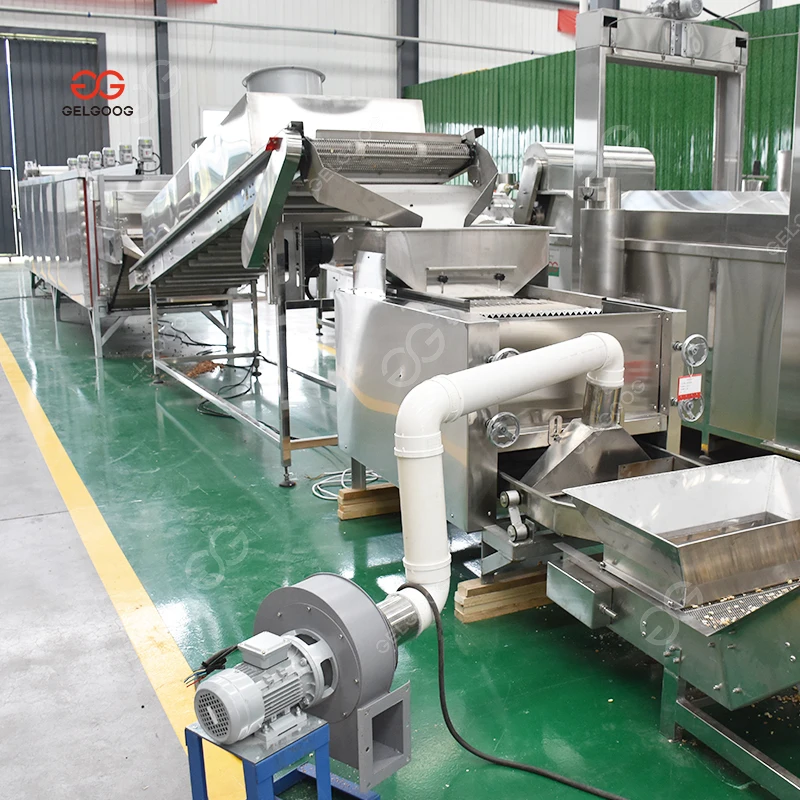 Automation Hazelnut Nut Peanuts Paste Roasting Butter Process Production Line Peanut Butter Machine of Whole Line