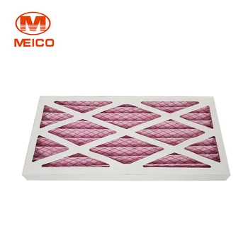 F7 Air Filter 16x20x1 AC Filter Primary Efficiency Paper Frame Cardboard Filter for Clean Room