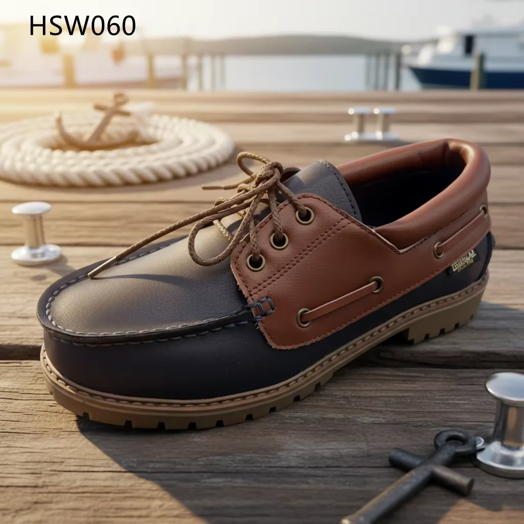 HY,Spain Popular Multi Color Available Thick Sole Retro Moccasin Shoes Latest Model Stylish Not Grind Foot Penny Shoes HSW060