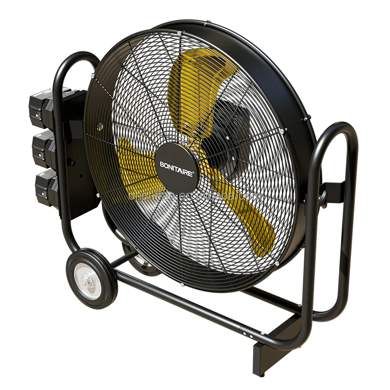 Rechargeable Industrial Drum Fan, AC 100V~240V, Battery - detail 12