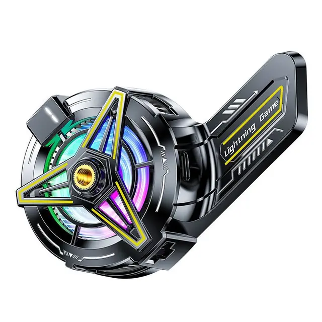 Special Three-in-One Mobile Phone Live Broadcast Back Clip Extended Radiator CPU Cooling Refrigeration Game Accessories