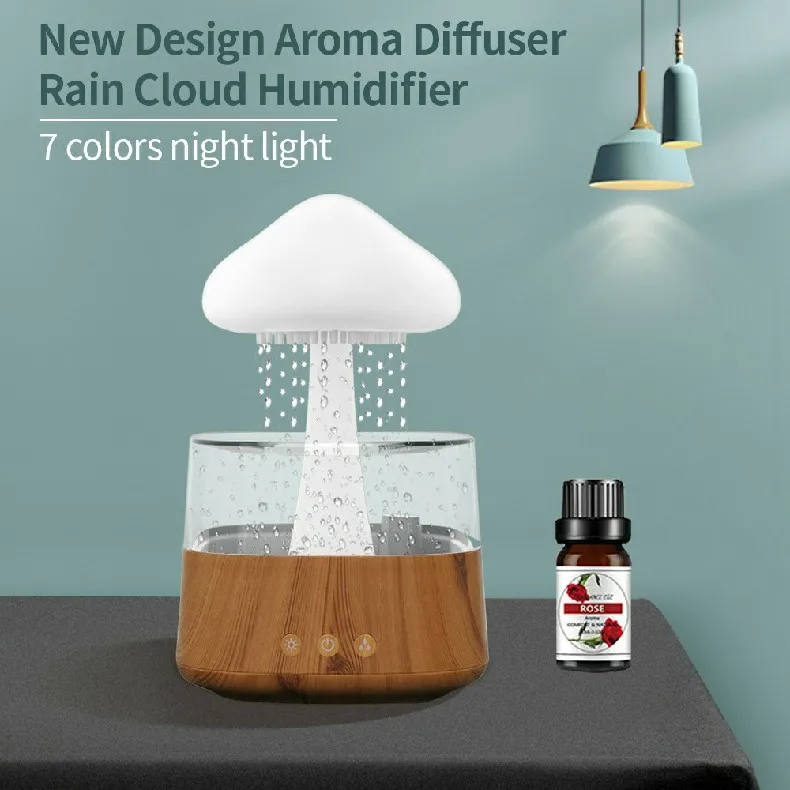 Rain cloud humidifier. Увлажнитель гриб.