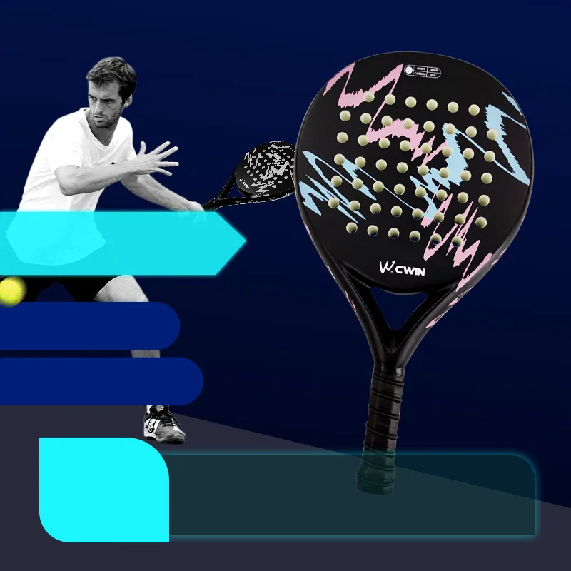 Cwin 4013 Padel Racket CWIN Padel Racket Carbon Fiber 38mm - High Quality Wholesale