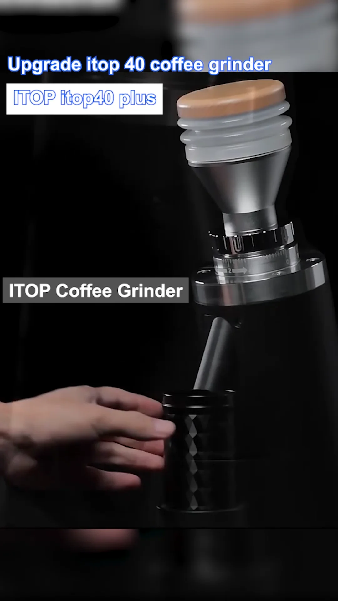 Electric 64mm Coffee Bean Grinder Coffee Espresso Powder Grinders For