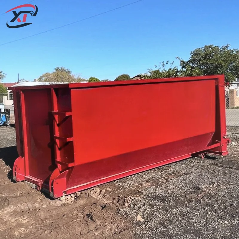 Customizable Roll-Off Dumpster Stackable Household Garbage Container for Waste Recycling Factory Waste Treatment Machinery
