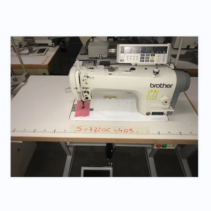 Direct Drive High Speed Brother 7220C Lockstitch With Automatic Thread Trimmer Sewing Machine