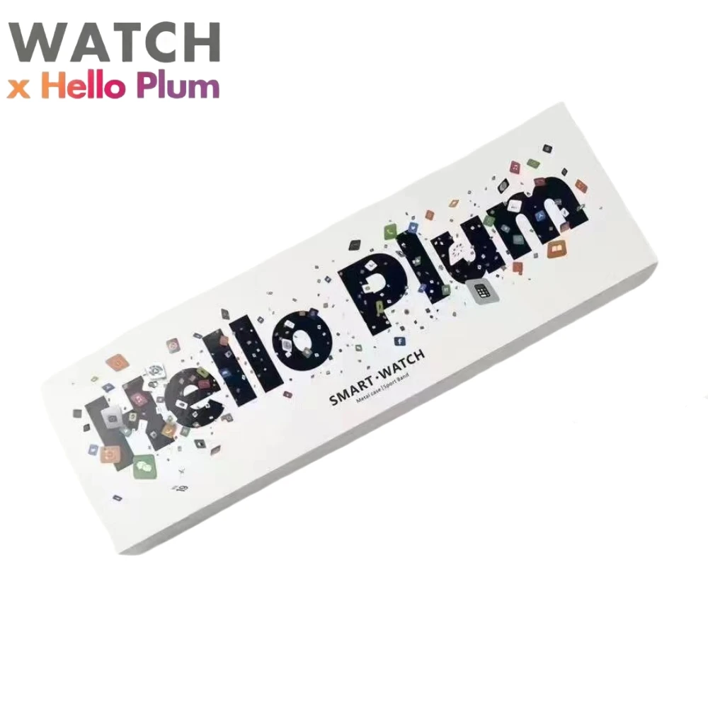 2024 New Smart Watch Series 10 Hello plum H15Pro AMOLED Watch 1Gb Memory Compass NFC Album Music S9 S10 Smart Watch Men Women