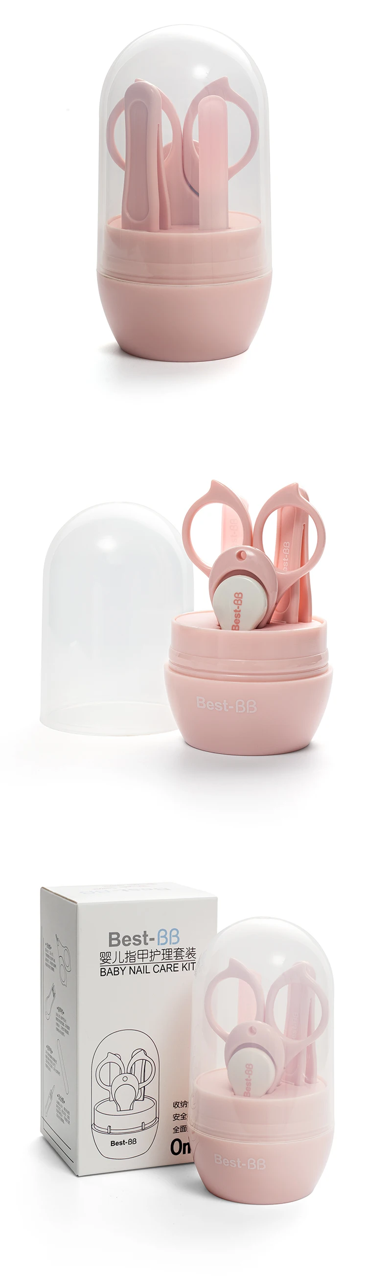 Baby Grooming Kit Pink